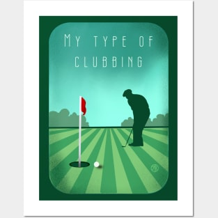 Funny Golf Posters and Art